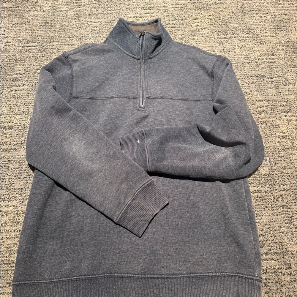 Arrow Men's Charcoal Zip-Up Sweater